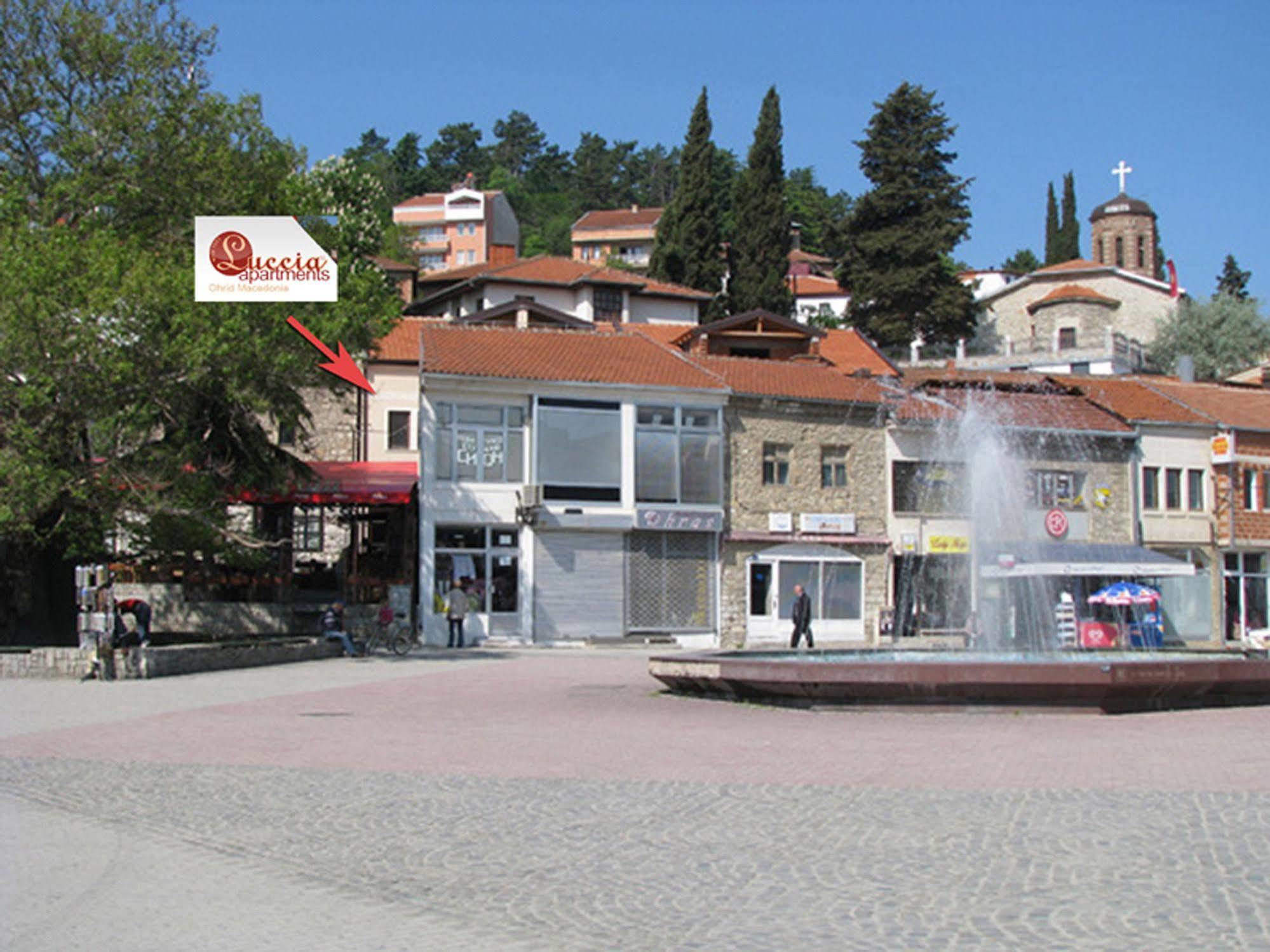 Luccia Apartments - Ohrid City Centre Luaran gambar